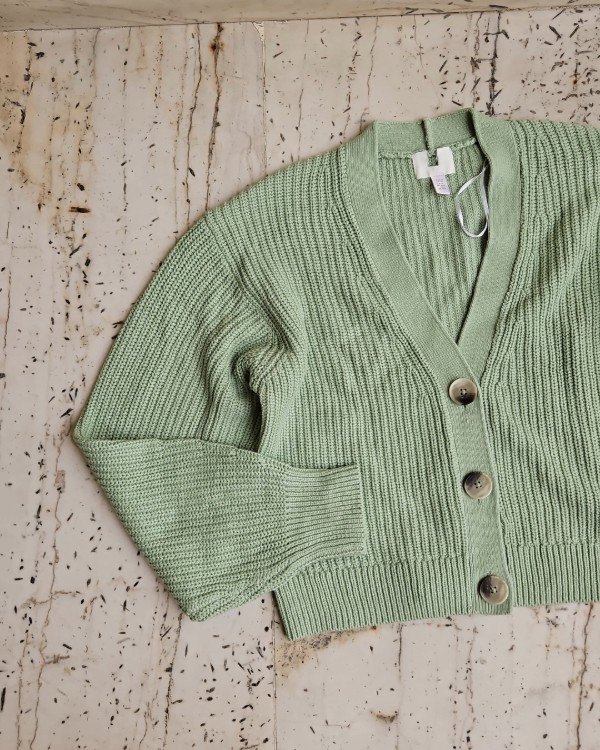 Green Cardigan