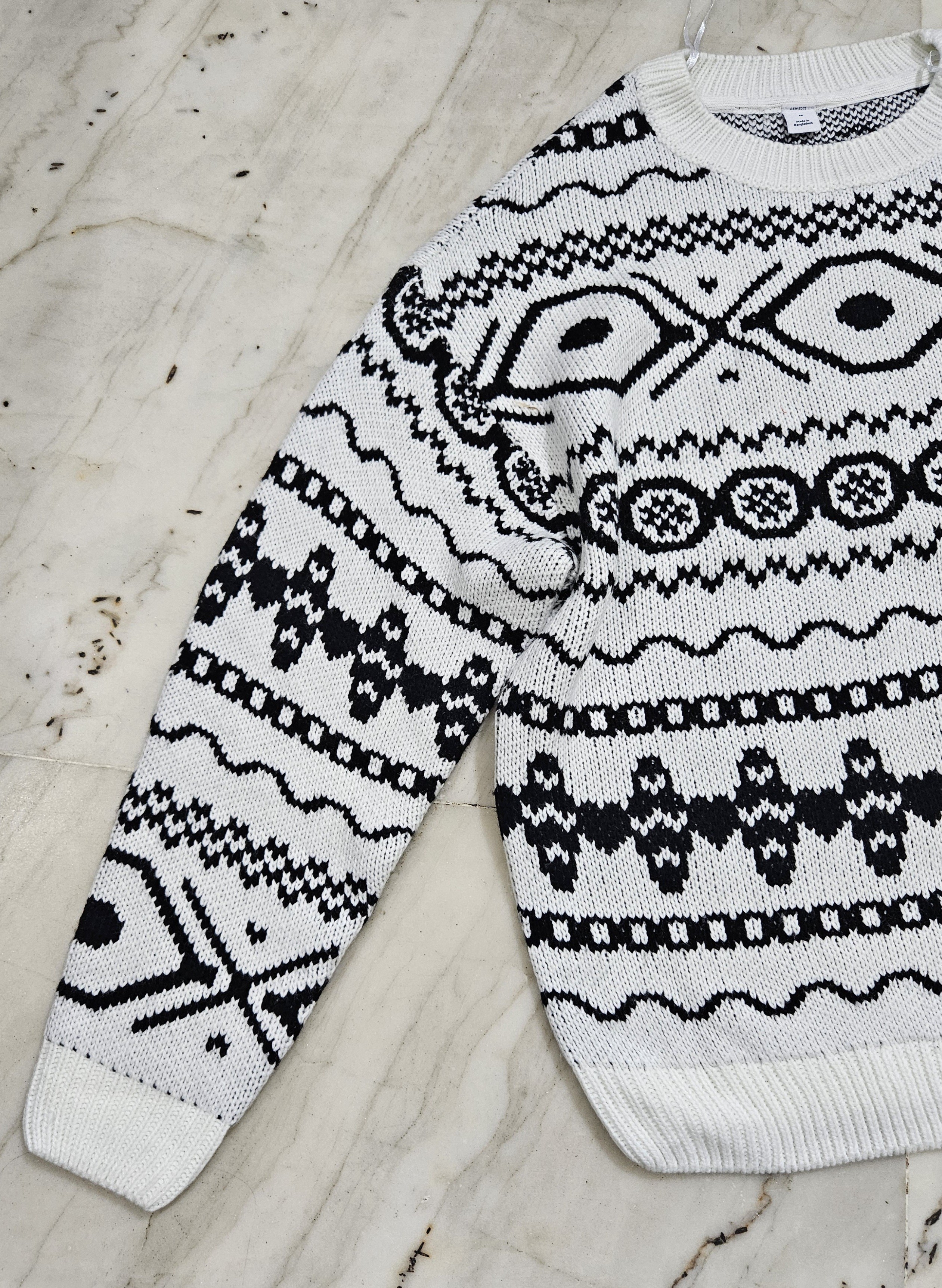 Printed Sweater