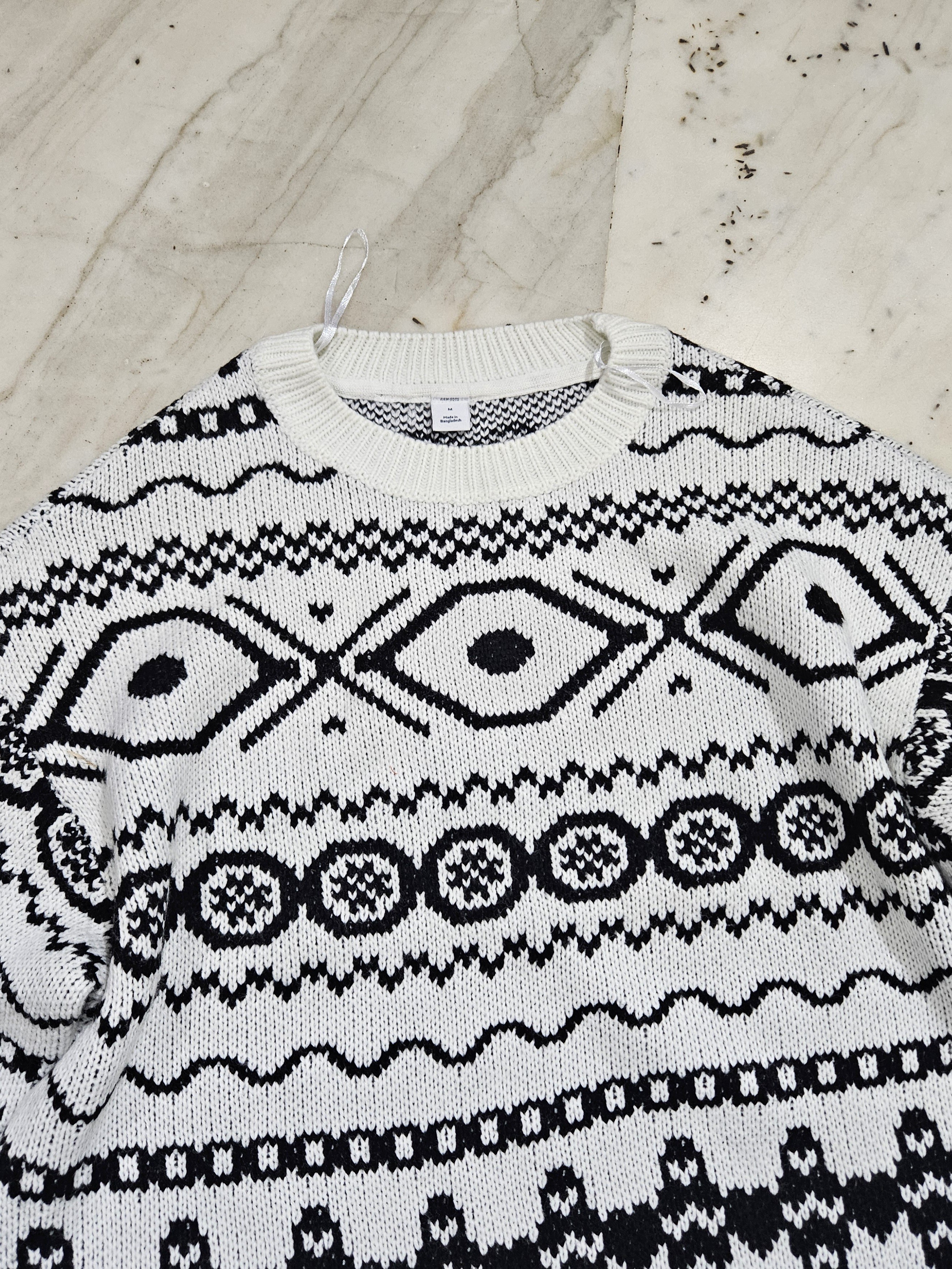 Printed Sweater