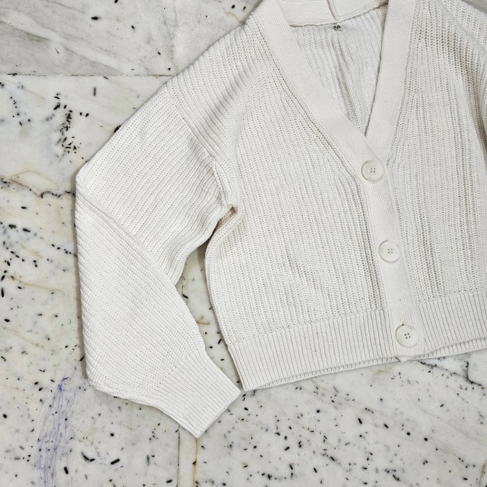 White Creamish Cardigan