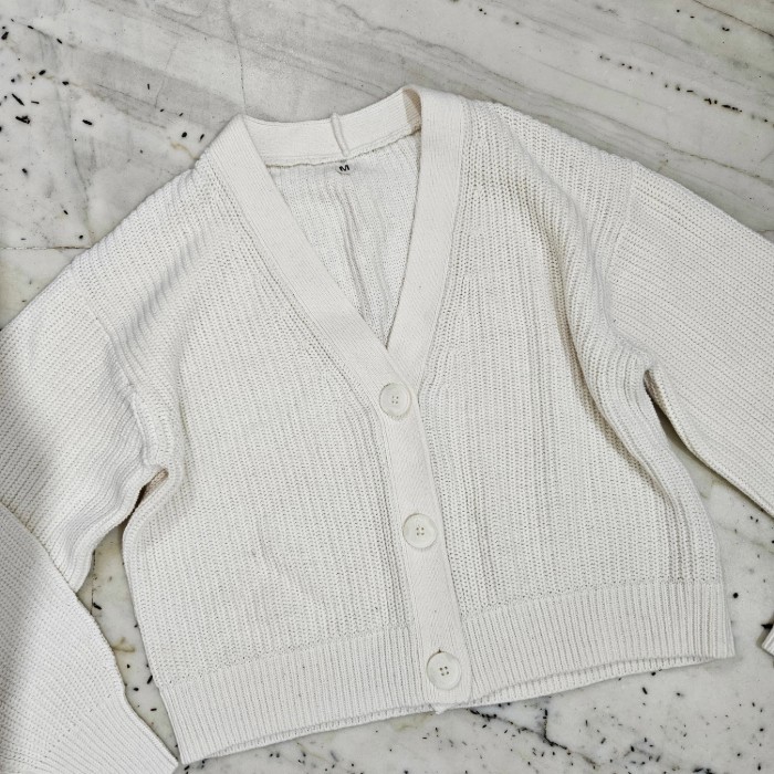 White Creamish Cardigan